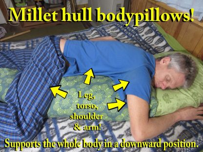 Millet body pillows!