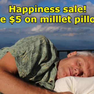 Millet pillow sale, reviews, vs buckwheat, most comfortable pillow, organic and natural! Millet pillows! Millet hull pillow!