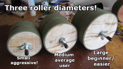 Wood roller diameters!