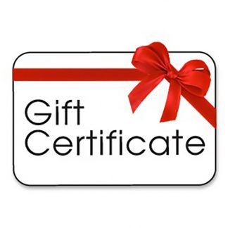 After you buy a gift certificate, I will create a coupon code good for the amount you paid. Then I will email you the code. Then you can gift the code to anyone and they can use it at checkout on my site.