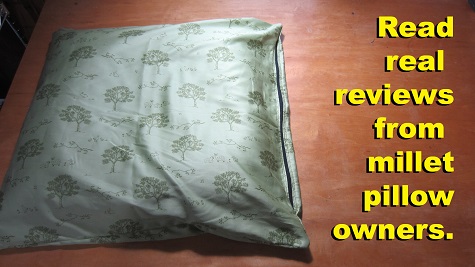 Read millet pillows review from real customers.