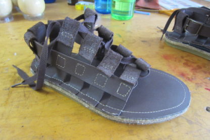 All natural sandals with built in orthotics and zero drop soles.