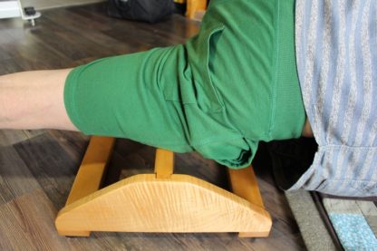 Quad leg massage tool through used through clothing. Better than a leg massage roller or machine!