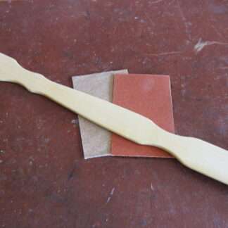 Bamboo back scratcher with tip sanded properly.